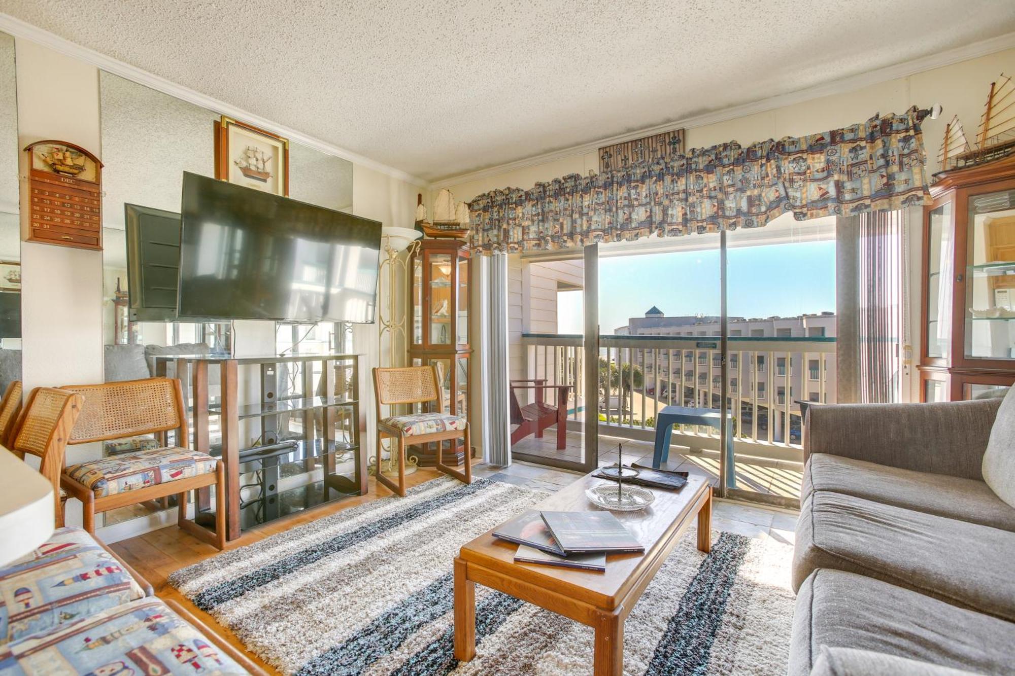 Galveston Retreat With Balcony And Gulf Views! Apartment Exterior photo